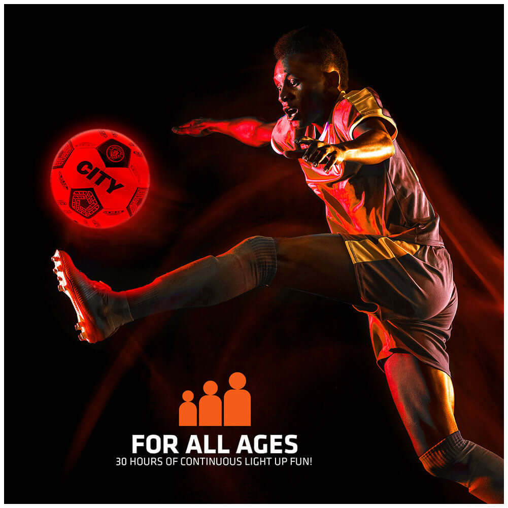 Manchester City FC LED Glow Football LKT Sport Football>Premier League>Manchester City FC Soccer Balls