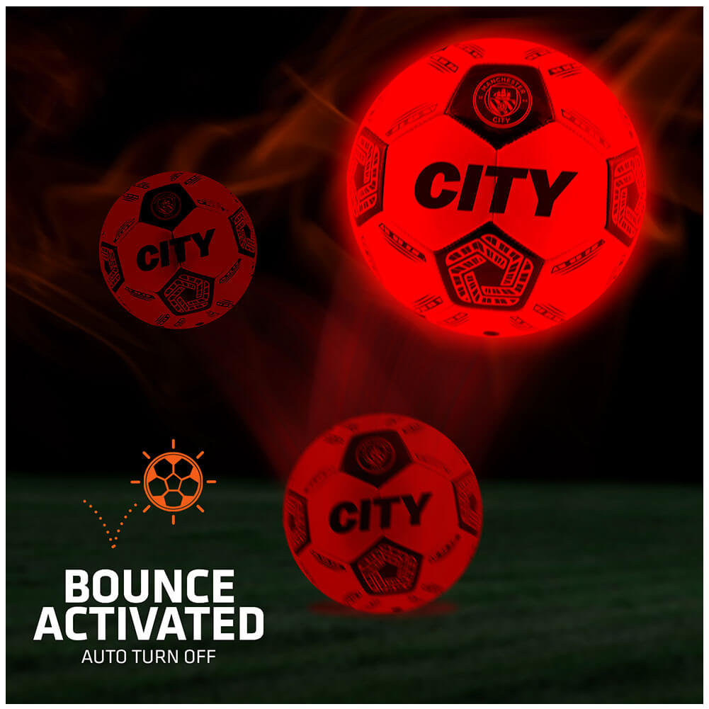Manchester City FC LED Glow Football LKT Sport Football>Premier League>Manchester City FC Soccer Balls
