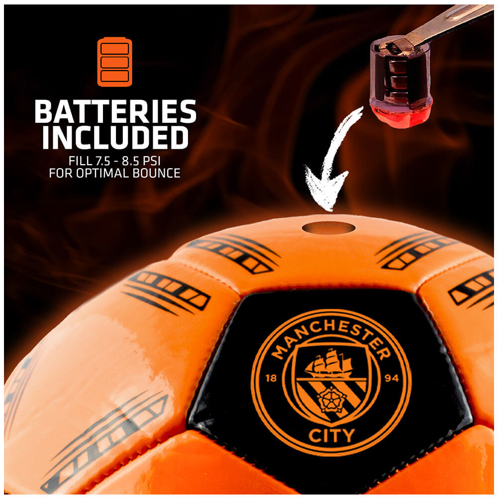 Manchester City FC LED Glow Football LKT Sport Football>Premier League>Manchester City FC Soccer Balls