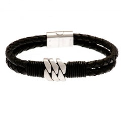 Manchester City FC Leather Bracelet LKT Sport Football>Premier League>Manchester City FC Bracelets