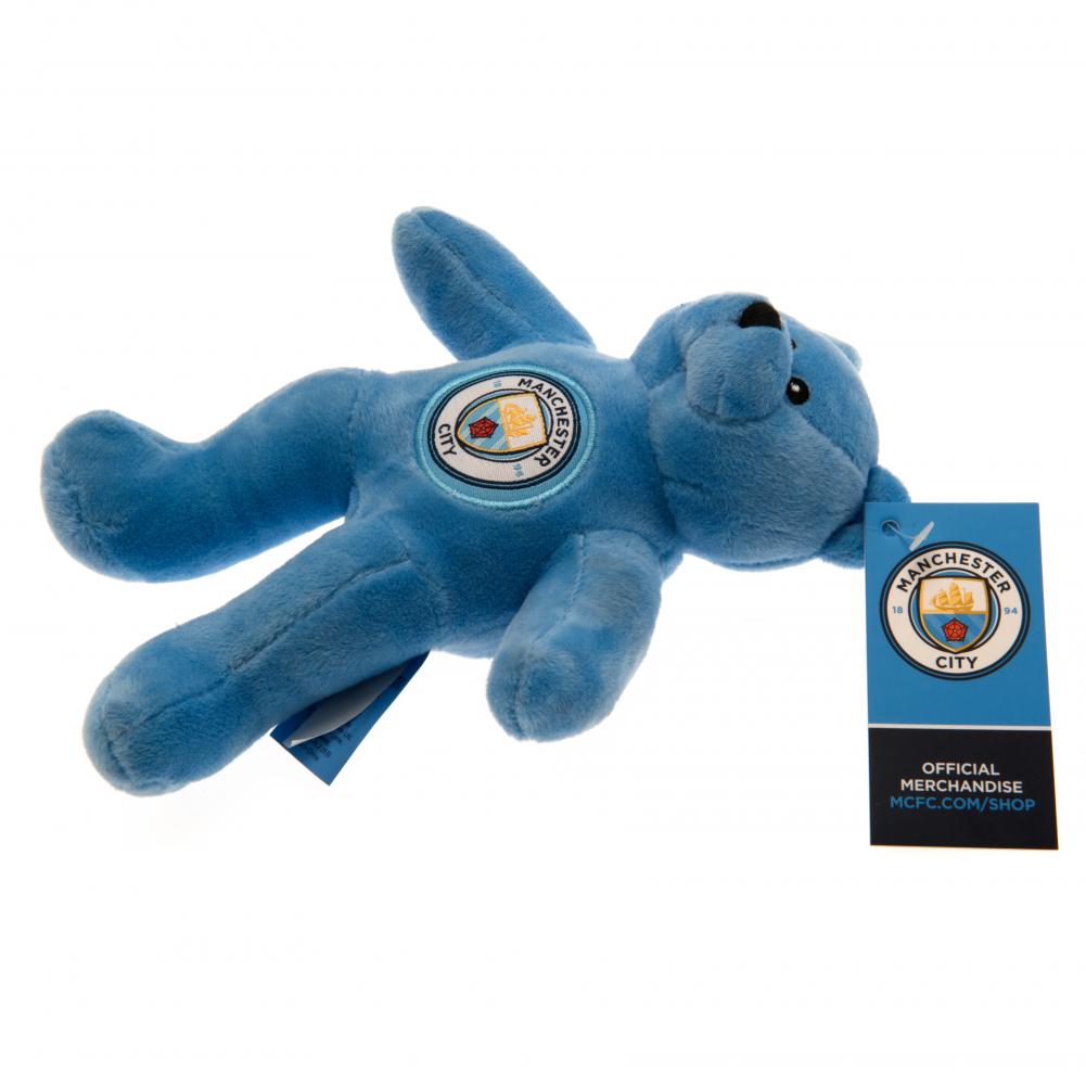 Manchester City FC Mini Bear LKT Sport Football>Premier League>Manchester City FC Stuffed Animals