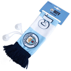 Manchester City FC Mini Car Bar Scarf LKT Sport Football>Premier League>Manchester City FC Sports Fan Accessories