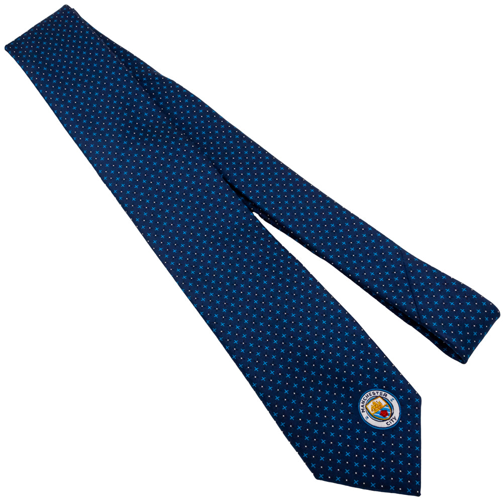 Manchester City FC Navy Blue Tie LKT Sport Football>Premier League>Manchester City FC Neckties