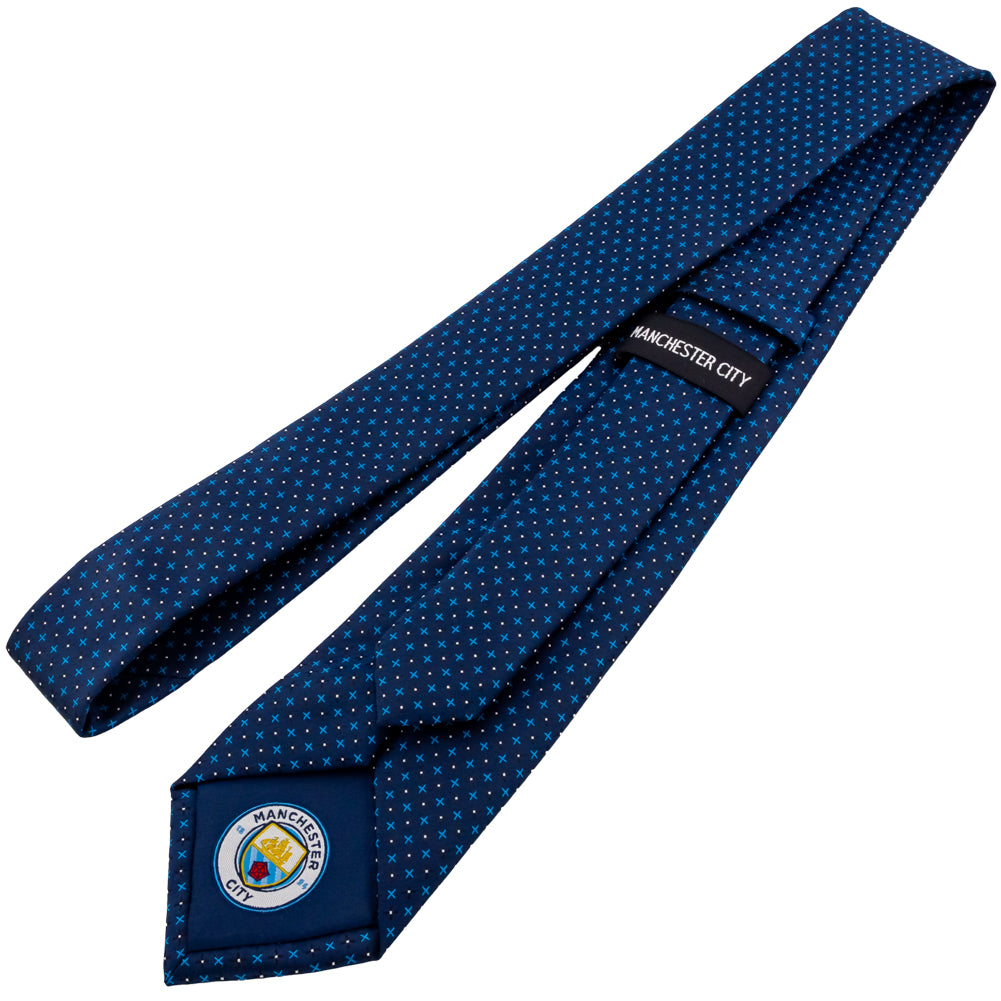 Manchester City FC Navy Blue Tie LKT Sport Football>Premier League>Manchester City FC Neckties
