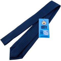 Manchester City FC Navy Blue Tie LKT Sport Football>Premier League>Manchester City FC Neckties