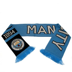 Manchester City FC Nero Scarf LKT Sport Football>Premier League>Manchester City FC Scarves