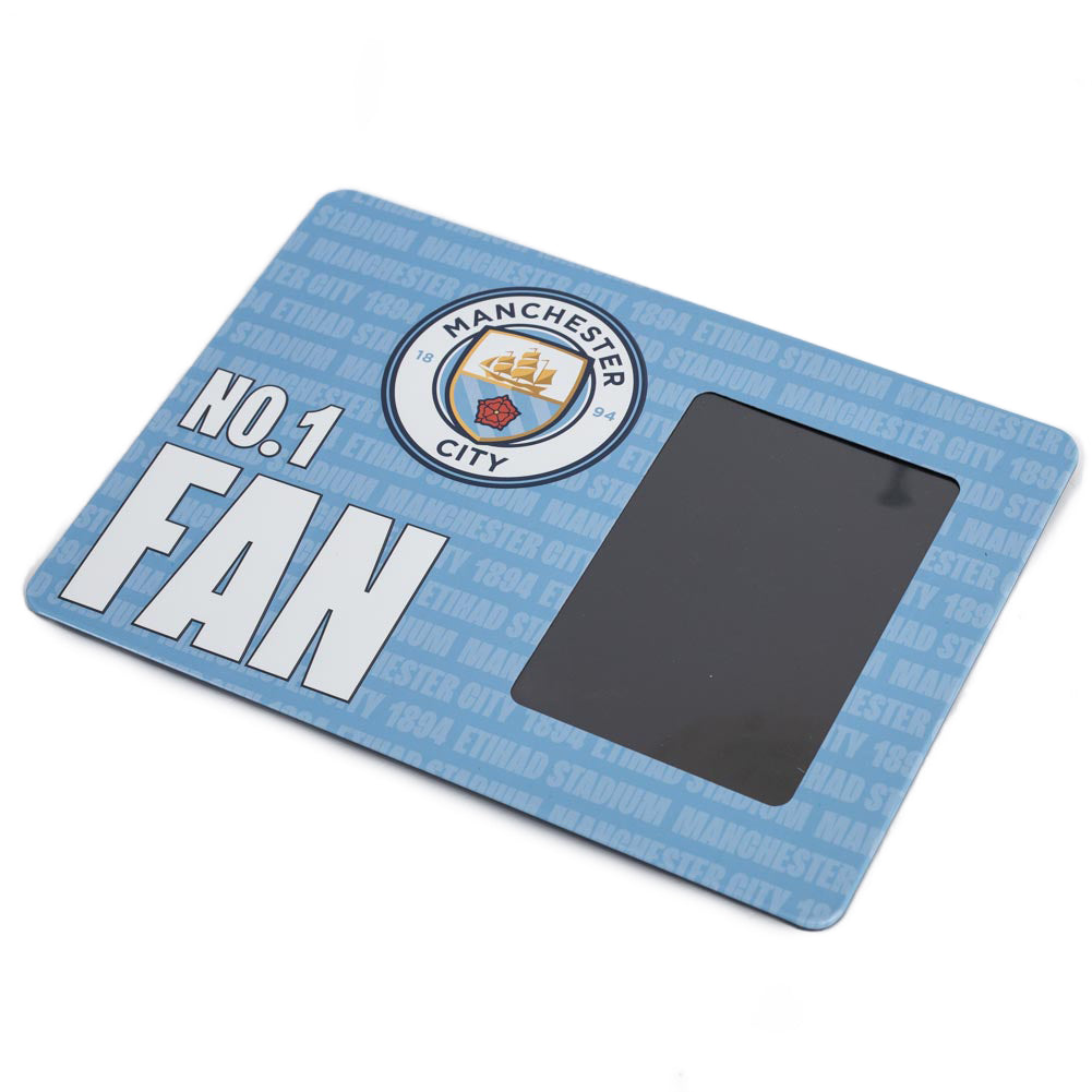 Manchester City FC No1 Fan Picture Frame Sign LKT Sport Football>Premier League>Manchester City FC Picture Frames