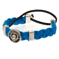Manchester City FC PU Slider Bracelet LKT Sport Football>Premier League>Manchester City FC Bracelets