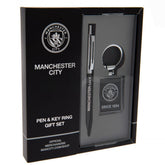 Manchester City FC Pen & Keyring Set LKT Sport Football>Premier League>Manchester City FC Pen & Pencil Sets