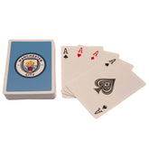 Manchester City FC Playing Cards LKT Sport Quality linen playing cardsEach individual card is adorned with the City crestOfficial licensed product Card Games