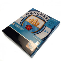 Manchester City FC Pulse Single Duvet Set LKT Sport Football>Premier League>Manchester City FC Duvet Covers
