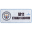 Manchester City FC Route To Sign LKT Sport Gloss finish design stamped metal wall signFeaturing a street map view on route to Etihad StadiumReady to hang on the wall with four small holes for fixingOfficial licensed productApprox 40cm x 18cm Novelty Signs