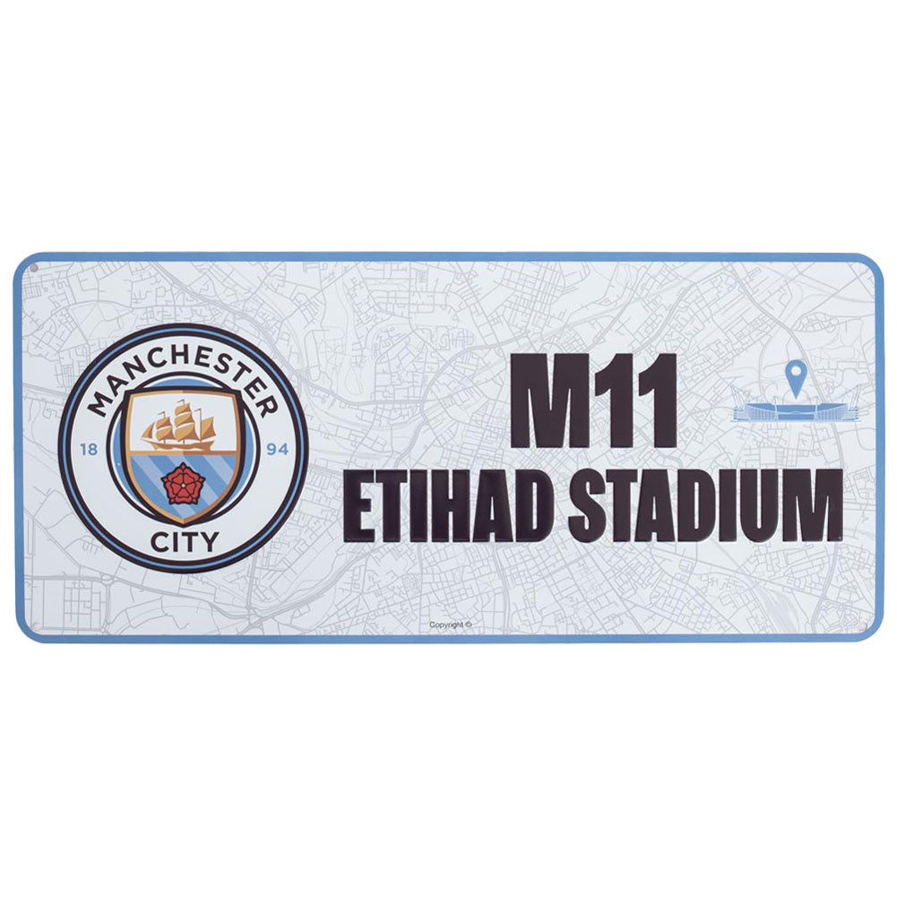 Manchester City FC Route To Sign LKT Sport Football>Premier League>Manchester City FC Novelty Signs