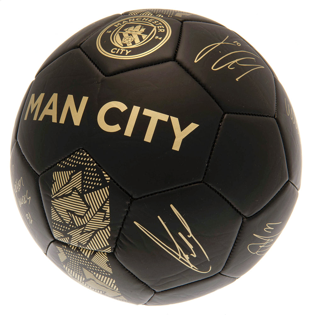 Manchester City FC Sig Gold Phantom Football LKT Sport Football>Premier League>Manchester City FC Soccer Balls