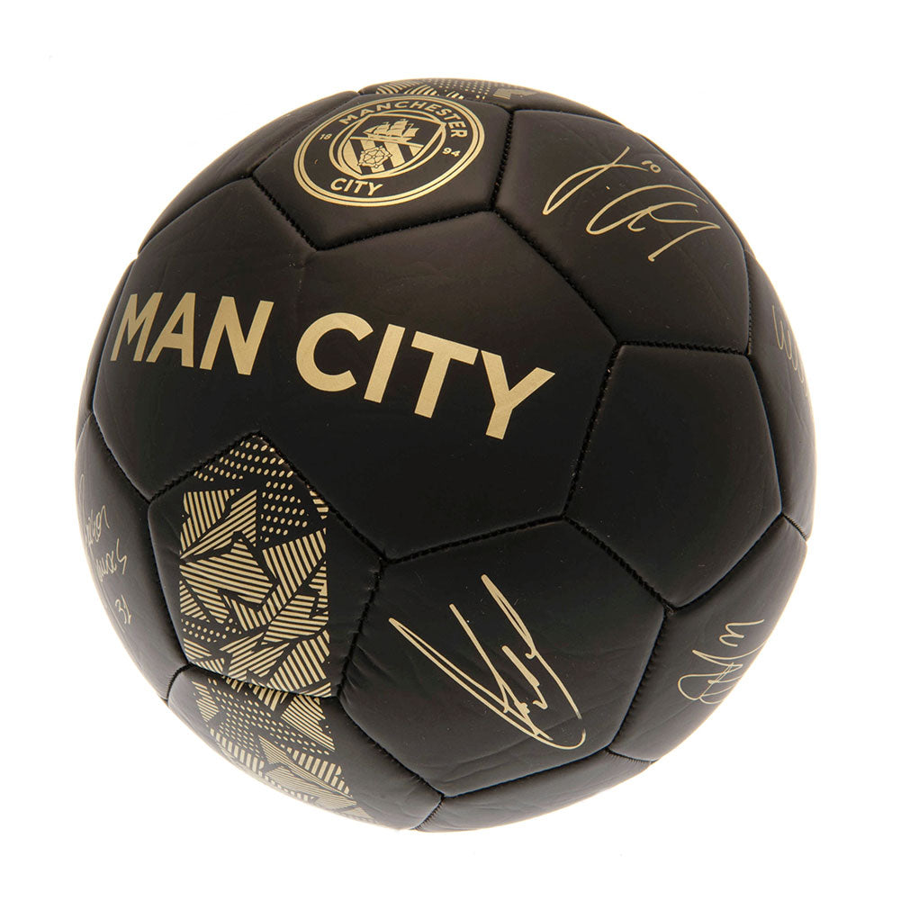 Manchester City FC Sig Gold Phantom Skill Ball LKT Sport Football>Premier League>Manchester City FC Soccer Balls