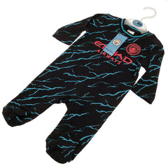 Manchester City FC Sleepsuit 0/3 mths LT LKT Sport Football>Premier League>Manchester City FC Baby & Children's Sleepwear