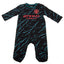Manchester City FC Sleepsuit 6/9 mths LT LKT Sport This long sleeved baby sleepsuit features the famous sky blue home colour of Man CityDesign inspired by the 2023-24 season kit with a printed crest and sponsorSoft comfortable fit with press stud fastenin