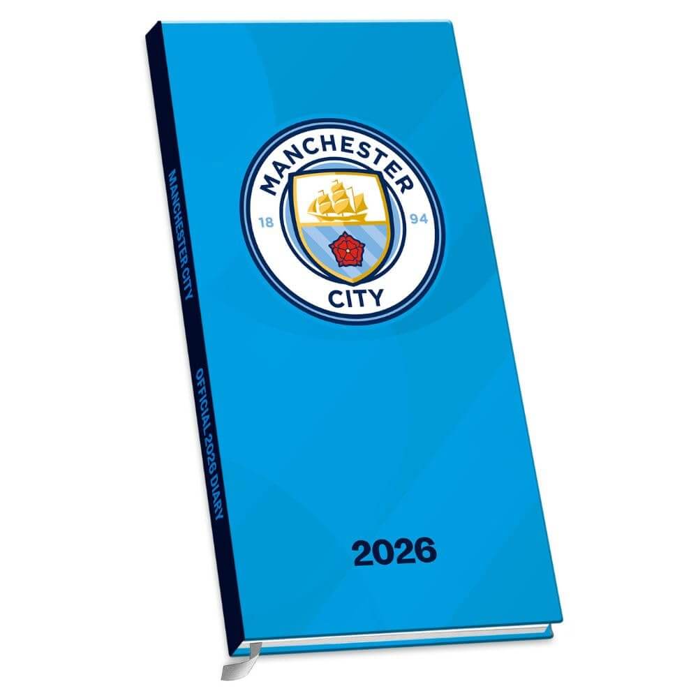 Manchester City FC Slim Diary 2026 LKT Sport Football>Premier League>Manchester City FC Planners