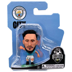 Manchester City FC SoccerStarz Cherki LKT Sport Rayanj Cherki Soccerstarz collectable figureFeatures classic Man City home kitStands 5cm tall on a green baseOfficial licensed productApprox 5cm x 2.5cm x 2.5cm Figurines