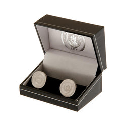 Manchester City FC Stainless Steel Formed Cufflinks LKT Sport Football>Premier League>Manchester City FC Cufflinks