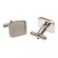 Manchester City FC Stainless Steel Patterned Cufflinks LKT Sport Stainless steel rectangular cufflinks in a brushed satin finishFeaturing an engraved City crest and stylish grid pattern detailOn a bullet back fixingOfficial licensed productApprox 17mm x 1