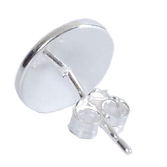 Manchester City FC Sterling Silver Stud Earring LKT Sport Football>Premier League>Manchester City FC