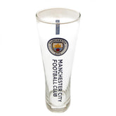 Manchester City FC Tall Beer Glass LKT Sport Football>Premier League>Manchester City FC Beer Glasses