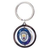 Manchester City FC UCL Spinner Keyring LKT Sport Football>Premier League>Manchester City FC|Football>European Leagues>UEFA Champions League Keychains