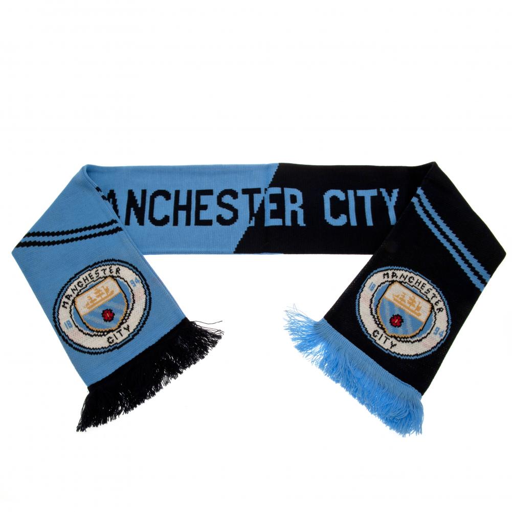 Manchester City FC Vertigo Scarf LKT Sport Football>Premier League>Manchester City FC Scarves