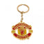 Manchester United FC Crest Keyring LKT Sport Metal crest shaped keyring with chain and split ringDie stamped design with full colour enamel infillMetal alloy with gold style finishOfficial licensed productApprox 45mm x 40mm Keychains
