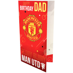 Manchester United FC Dad Birthday Card LKT Sport Football>Premier League>Manchester United FC Greeting Cards