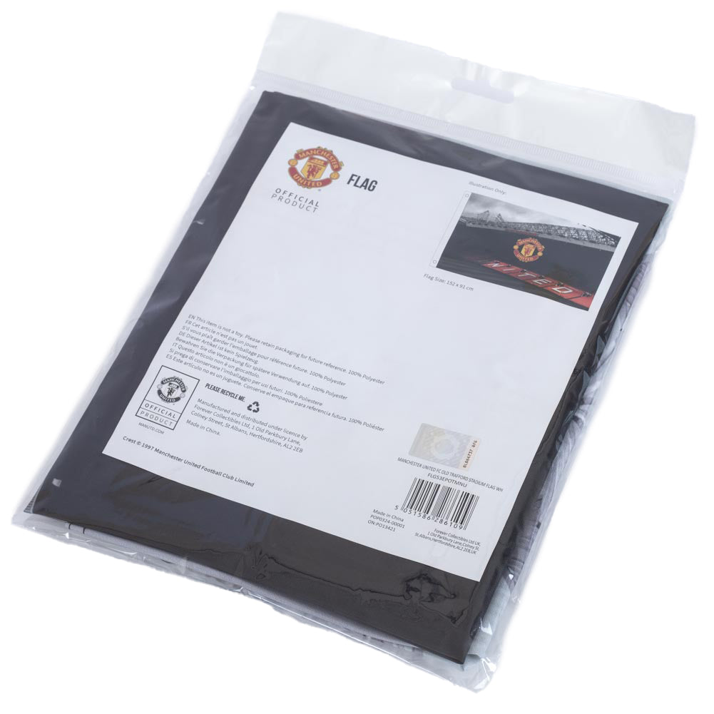 Manchester United FC Old Trafford Flag LKT Sport Football>Premier League>Manchester United FC Flags