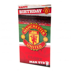 Manchester United FC Stadium Birthday Card LKT Sport Football>Premier League>Manchester United FC Greeting Cards