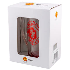 Manchester United FC Stein Glass Tankard LKT Sport Football>Premier League>Manchester United FC Beer Glasses