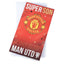 Manchester United FC Super Son Birthday Card LKT Sport Vibrant red gloss finish birthday cardFeaturing a full colour club crest with Super Son and Glory Glory Man Utd textMessage inside reads 'You're a star! Have a great day'Official licensed productAppro