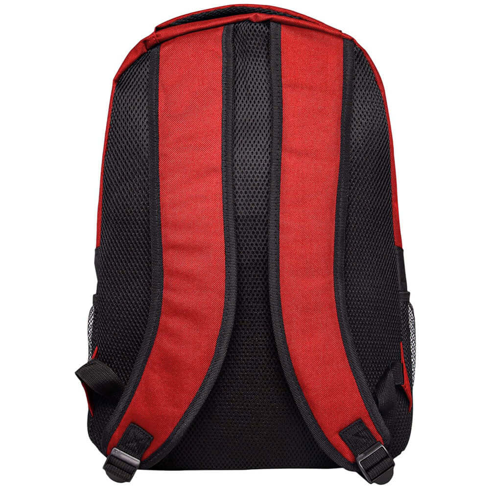 Manchester United FC Ultra Action Backpack LKT Sport Ultra design backpack featuring Manchester United text and full colour club crestMain compartment has a large double zipped opening for easy accessInternal elasticated pouch and front zipped pocket2 mes