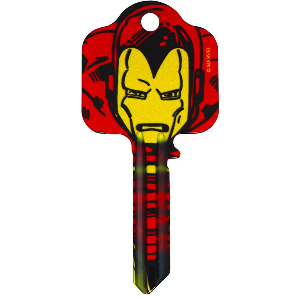 Marvel Comics Door Key Iron Man LKT Sport Entertainment>Movies>Marvel Key Blanks