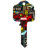 Marvel Comics Door Key Iron Man LKT Sport Entertainment>Movies>Marvel Key Blanks