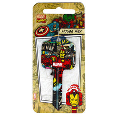 Marvel Comics Door Key Iron Man LKT Sport Entertainment>Movies>Marvel Key Blanks
