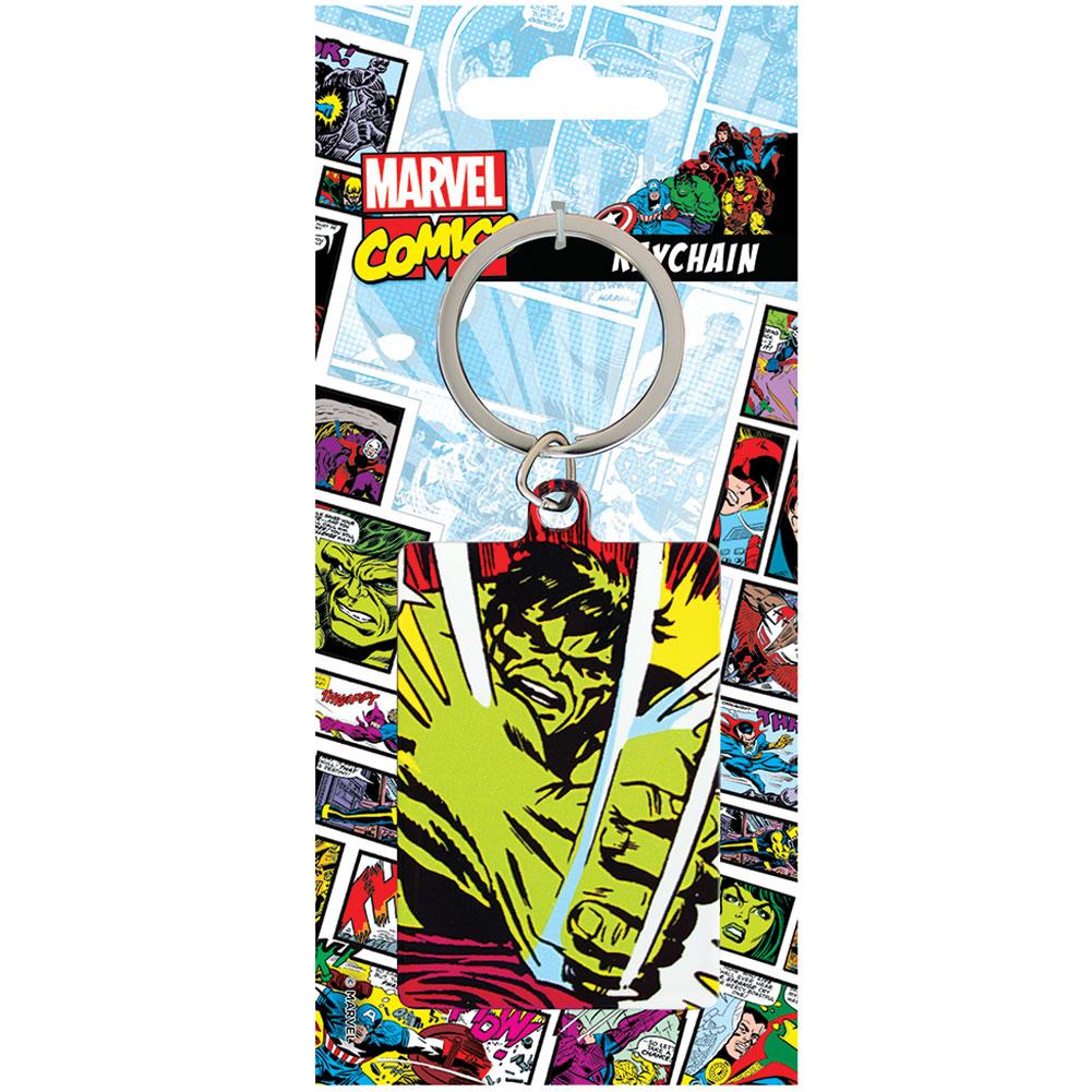Marvel Comics Metal Keyring Hulk LKT Sport Entertainment>Movies>Marvel Keychains