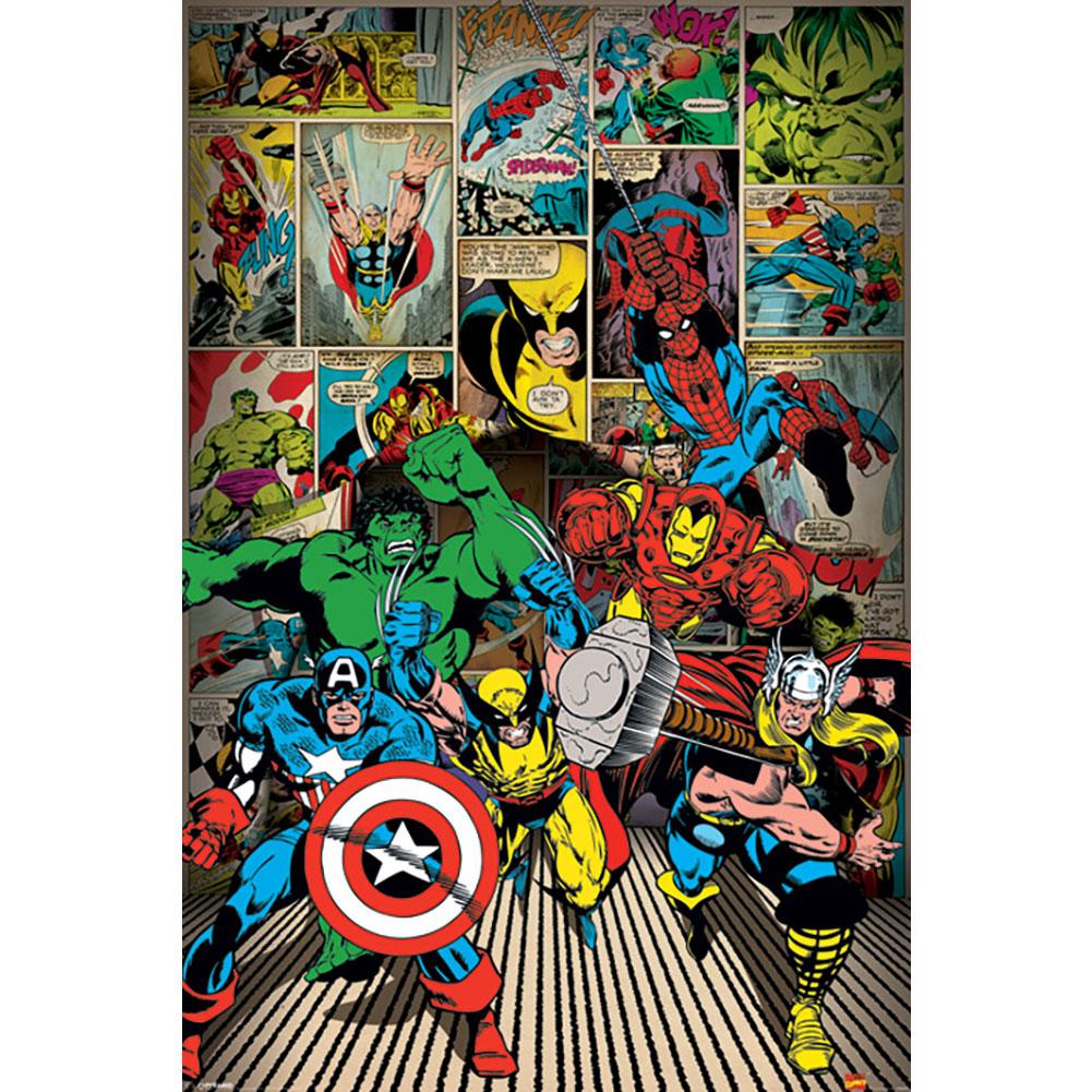 Marvel Comics Poster Heroes 111 LKT Sport Entertainment>Movies>Marvel Posters