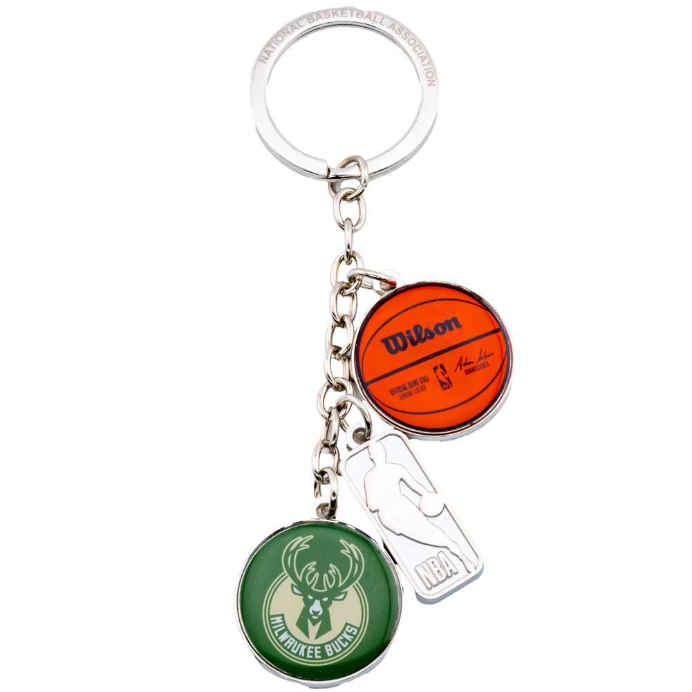 Milwaukee Bucks Charm Keyring LKT Sport American Sports>NBA>Milwaukee Bucks