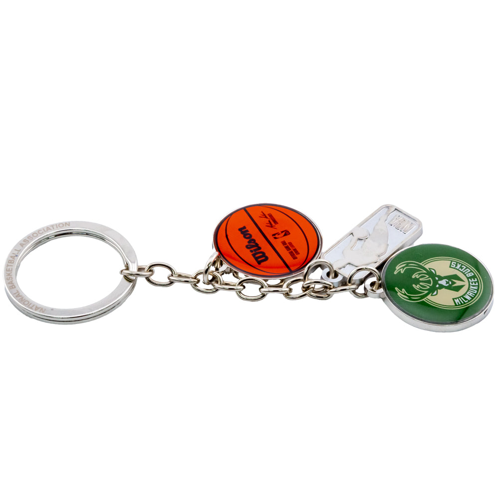Milwaukee Bucks Charm Keyring LKT Sport American Sports>NBA>Milwaukee Bucks