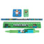 Minecraft 5pc Stationery Set LKT Sport Everyday 5 piece stationery setVibrant, colourful Minecraft themed design1 x Ballpoint click pen1 x Drawing pencil1 x Shaped eraser1 x Pencil sharpener1 x RulerOfficial licensed product Stationery