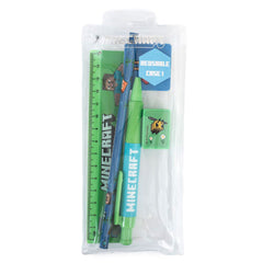 Minecraft 5pc Stationery Set LKT Sport Entertainment>Gaming>Minecraft Stationery