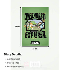 Minecraft A5 Diary 2026 LKT Sport Entertainment>Gaming>Minecraft Planners