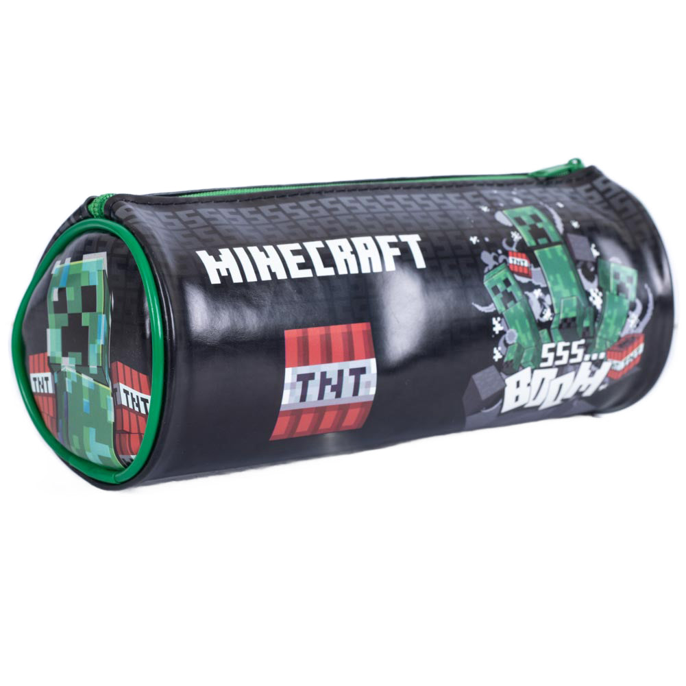 Minecraft Barrel Pencil Case LKT Sport Entertainment>Gaming>Minecraft
