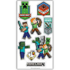 Minecraft Birthday Card With Stickers LKT Sport Entertainment>Gaming>Minecraft Greeting Cards