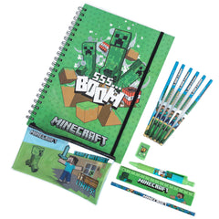 Minecraft Bumper Stationery Set LKT Sport Entertainment>Gaming>Minecraft Stationery