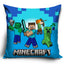 Minecraft Characters Velvet Feel Cushion LKT Sport Vibrant cushion featuring your favourite Minecraft charactersDesign repeated on the reverse100% Polyester, spot cleanOfficial licensed productApprox 40cm x 40cm Chair & Sofa Cushions